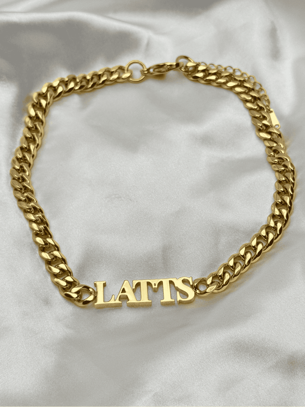 Gold nameplate necklaceCustom Cuban chain necklaceBold gold pendant necklacePersonalized name jewelryStatement gold chain necklaceChunky gold Cuban link necklaceStreetwear nameplate necklacegold chain personalized necklaceTrendy urban jewelryHip-hop inspired gold necklace