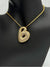 gold-tone initial necklacecrystal-encrusted "B" necklacepersonalized letter necklaceinitial pendant necklace for womengold initial statement necklacesparkling crystal "B" necklaceelegant gold-tone jewelrywomen’s personalized jewelrytrendy gold letter necklaceglamorous pendant