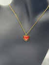 valentines gift for herRed heart pendant necklaceGold-tone heart necklaceRomantic jewelry giftMinimalist heart necklaceElegant gold and red necklaceWomen’s love-inspired jewelryDelicate gold chain necklaceVibrant heart charm necklaceValentine’s Day jewelryEveryday romantic pendantTimeless heart-shaped necklaceStylish gold-tone necklace for womenClassic red heart jewelrySimple yet elegant necklaceFashionable romantic accessory