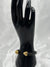 Twilight Twist Black Bangle